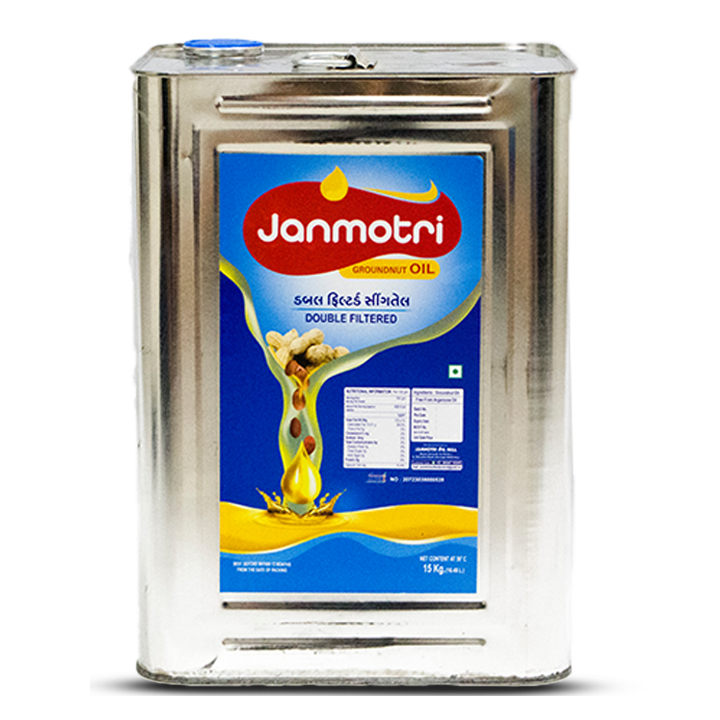 Janmotri Groundnut Oil (15 Kg)